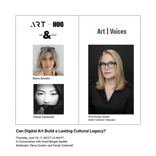 Excited to launch Art | Voices, a new conversation series exploring the ideas, practices, and people shaping...