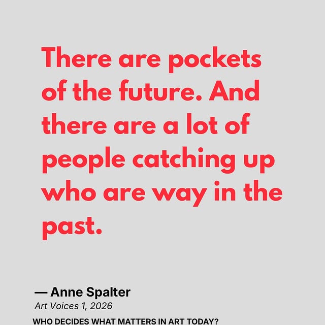 ART VOICES | Episode 1 “There are pockets of the future. And there are a lot of people catching up who are way in...