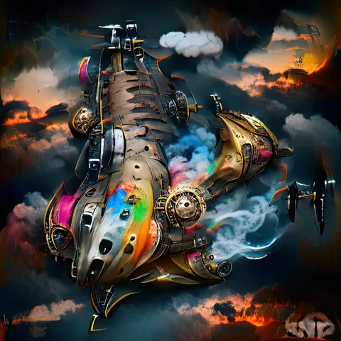 Outerspace Steampunk 130/501