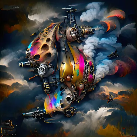 Outerspace Steampunk 14/501