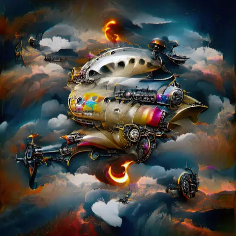 Outerspace Steampunk 225/501