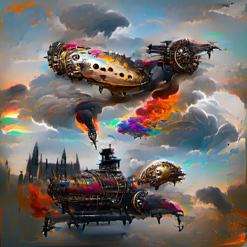 Outerspace Steampunk 25/501