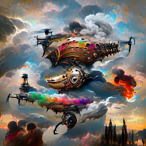 Outerspace Steampunk 330/501