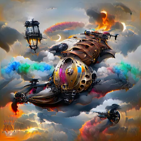 Outerspace Steampunk 444/501