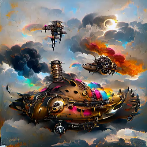 Outerspace Steampunk 49/501