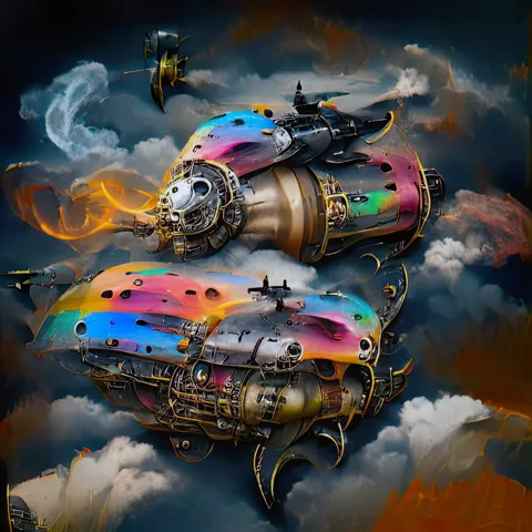 Outerspace Steampunk 58/501