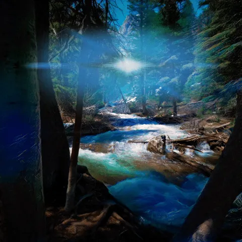 The River. from the Magic Mountain series