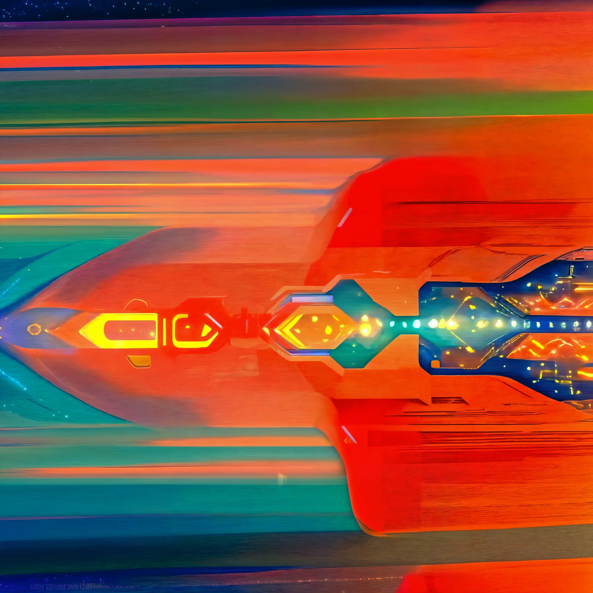 Future Trains artwork by Anne Spalter
