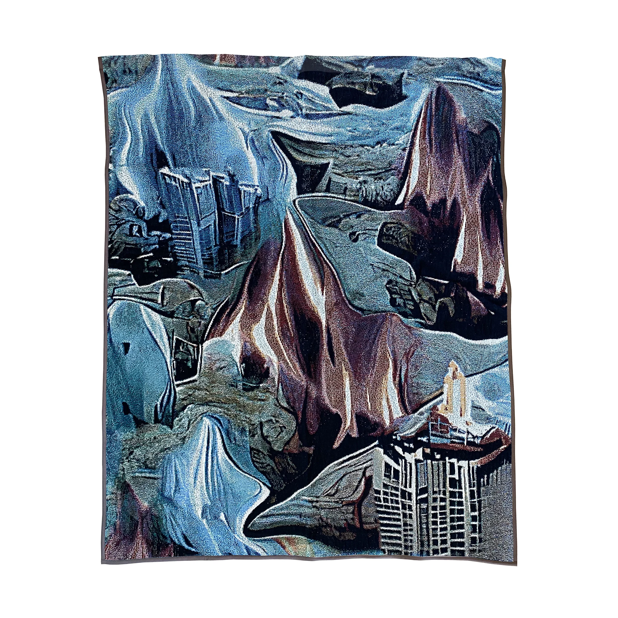 01_AnneSpalter_Fire and Ice_Digital Woven Tapestry_32inx52in_2021