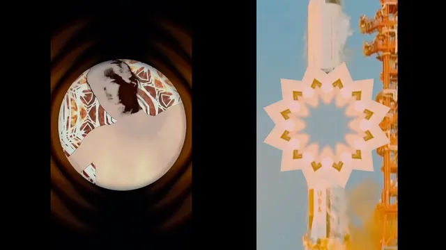 Meet Me on the Sun / Meet Me in the Moon Diptych
