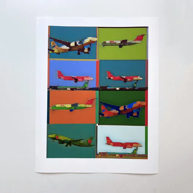 AI Homage to Hans Hoffman 5