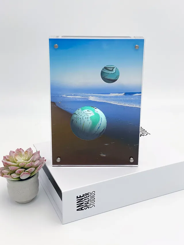 Beach Arrivals (Surrealist Video Print)