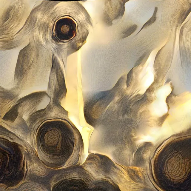 Lighthouse with Golden Waves