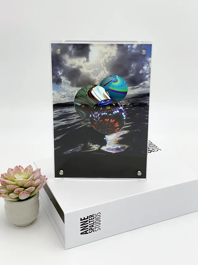 Hommage to Magritte (Surrealist Video Print)