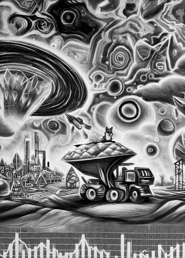 Sky Spiral and Financial Fables